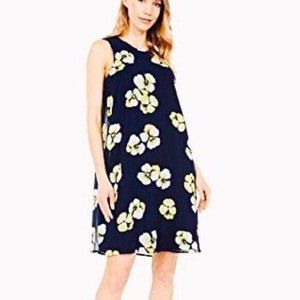 Tommy Hilfiger Womens Navy Floral Print A-line Bohemian  Dress 4